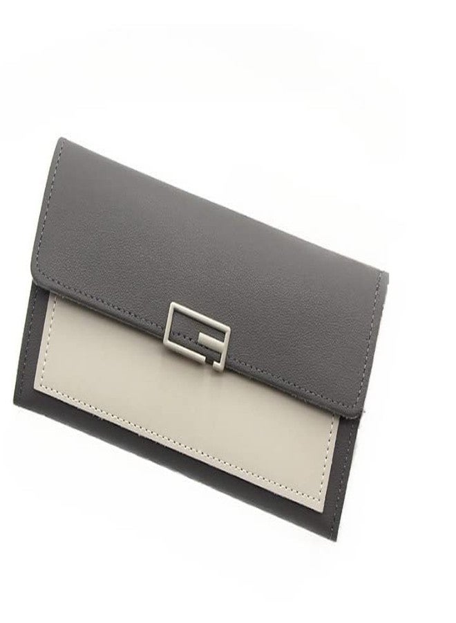 Vroxy محفظة فروكسي الطويلة ثلاثية الطي، محفظة كبيرة لحفظ البطاقات والنقود والهاتف المحمول، محفظة للبنات والسيدات (قطعة واحدة) - Image 1